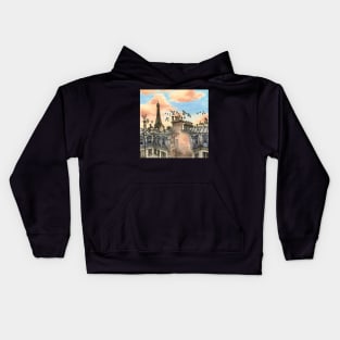 Paris gold Kids Hoodie